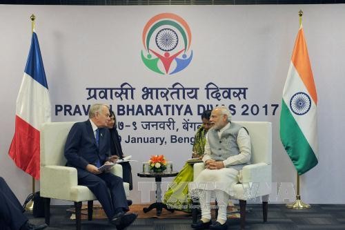 India, France boost strategic partnership - ảnh 1